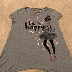 Girls Short Sleeve Graphic T-Shirt